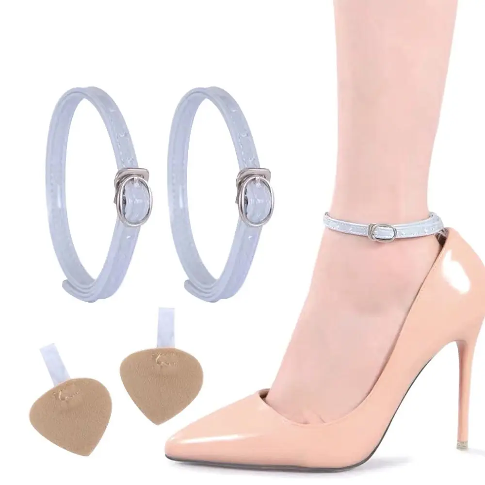 

Shoe Accessories Anti-skid Ankle Shoe Belt Metal Tip Bundle Laces High Heels Shoes Tie Straps Band Shoelaces Women