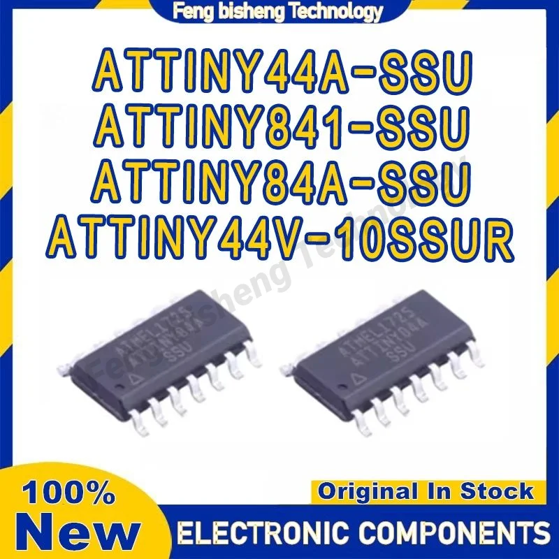 

ATTINY44A-SSU ATTINY44V-10SSUR ATTINY84A-SSU ATTINY841-SSU MCU чип SOP14 Интегральная схема 100% новый оригинал на складе