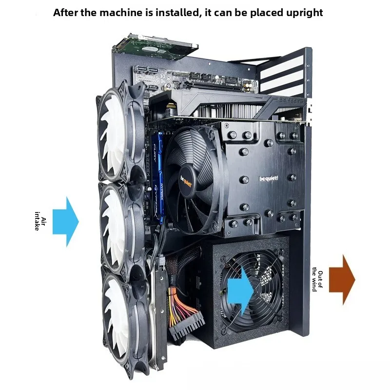 A-ONEBOX Open Studio Bench Rack Thickened MATX Motherboard Tray Fixed Bracket Open Test Frame