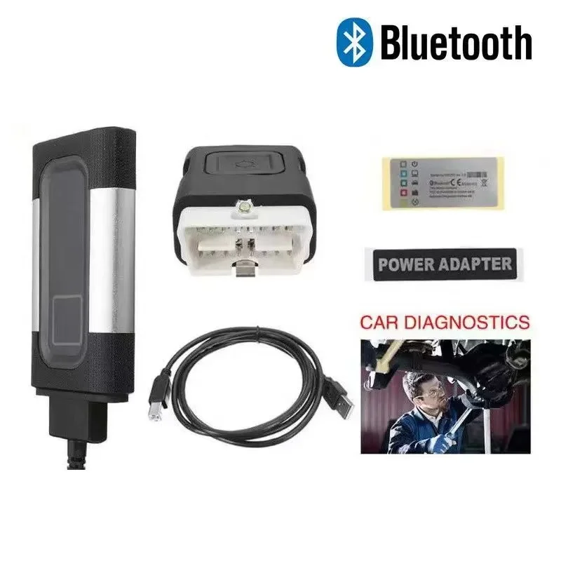 

Double-panel green panel 9241-AUTO Obd2 Diagnostic Ds150 Autocom Cdp Bluetooth Cars Trucks Scanner Tools 2021.11 KEYGEN