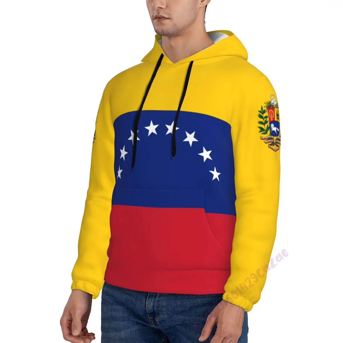 Custom Name Venezuela 3D Country Flag Print Hoodie Men Sweatshirt Women Hip Hop Streetwear Tracksuit Clothing