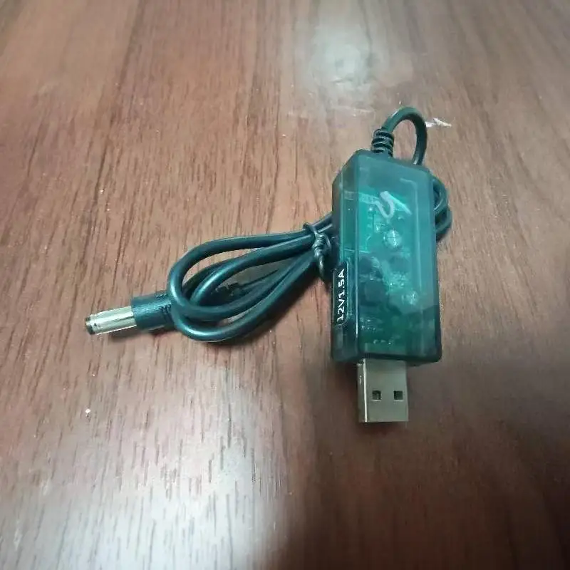 New 1Pcs DC 5V To 12V 1.5A USB Step-up Converter Cable Connecter USB Boost Converter For Power Supply/Charger/Power Converter