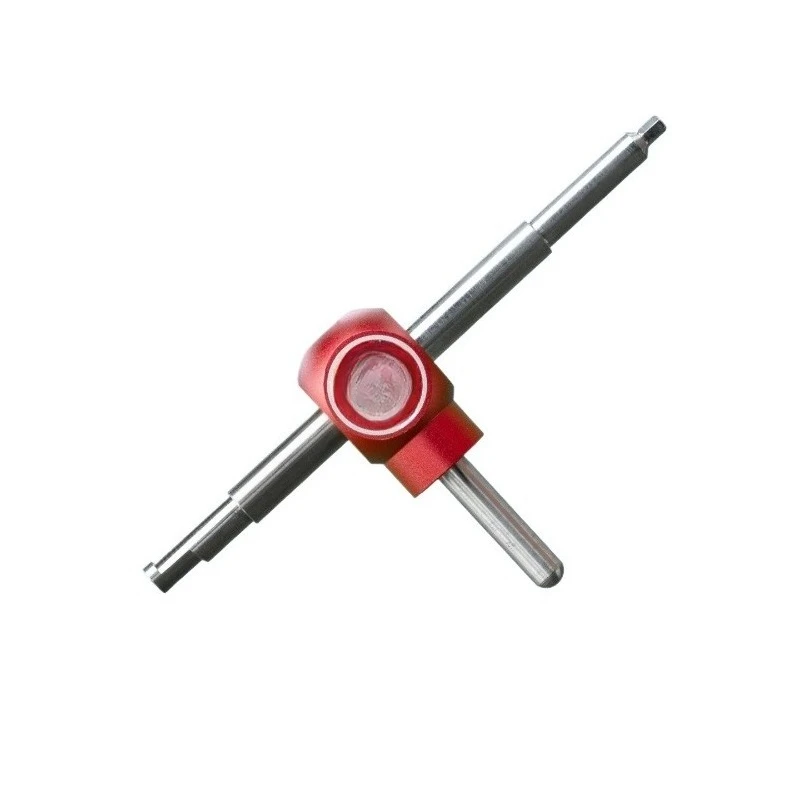 For Roller Skate Wrench Bearing Disassembler, Hexagonal Tool Bearing Disassembly and Installation Three-in-one Portable Shaft