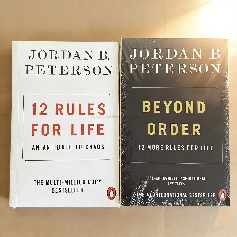 

Книга Джордана Б. Питерсона: 12 правил для жизни/взаимодействия с миром (на английском языке, мягкая обложка)