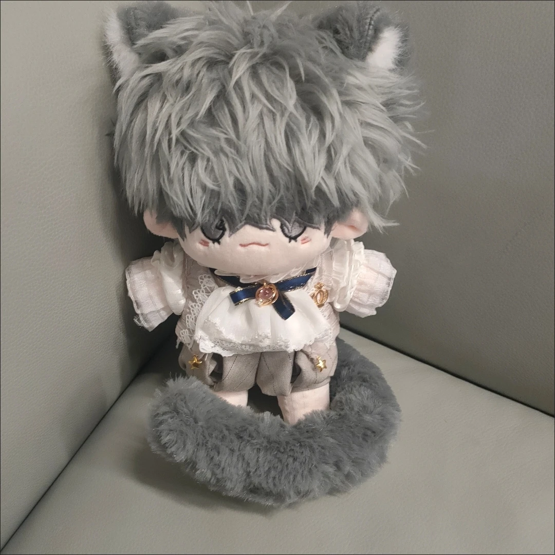 Farcito 20CM Gioco Identità V Jack Figura Cosplay Bambola Giocattoli Peluche Regalo Mascotte Ornamento Decorazioni da scrivania Giocattoli Regalo di compleanno