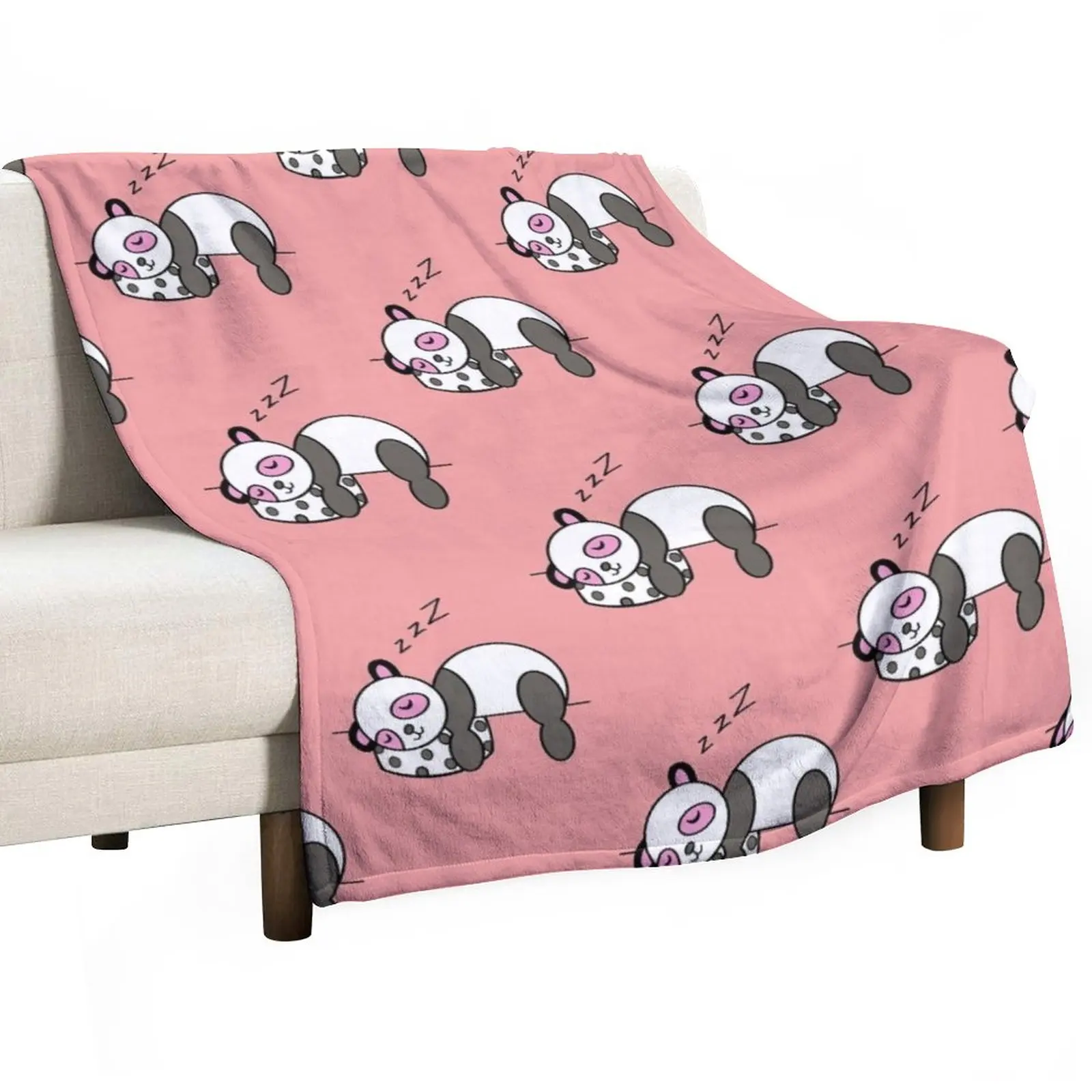 

Cute panda nap Throw Blanket Comforter Blanket Vintage Blanket