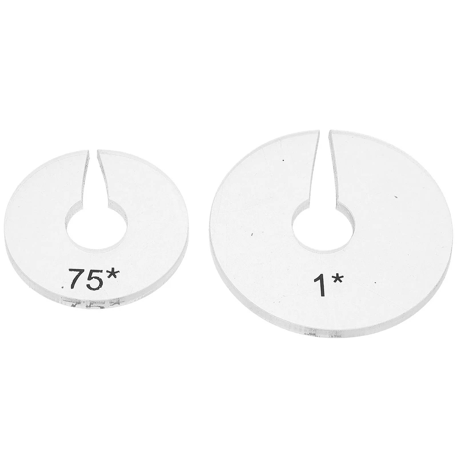 

2 Pcs Template Ruler Seam Allowance Sewing Supplies Home Patchwork Acrylic Craft Tool
