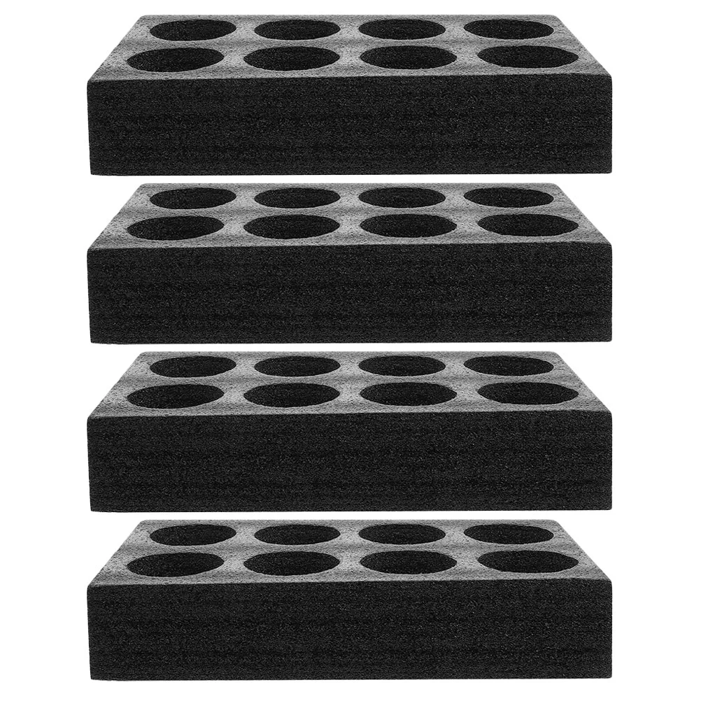 

4 Pcs Milk Tea Cup Holder Coffee Trays Drink Beverage Carrier Mugs For Delivery Takeout Accessories