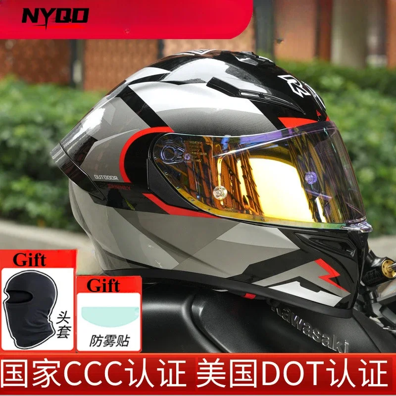 Brand New Genuine RSV High Quality Full Face Motorcycle Helmet Men Racing Motorcycle Helmet DOT Capacete Casqueiro Casque