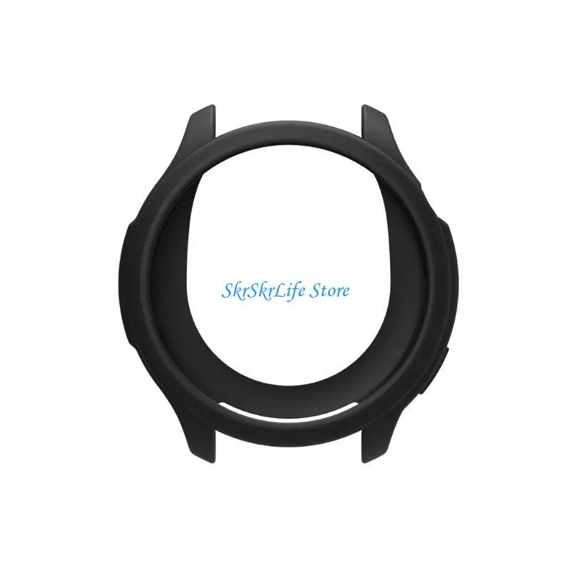 

E65E Suitable For AmazfitBalance Smartwatch Protective Case Lightweight Silicone Sleeve Housing Shell Shockproof Bumper Cover