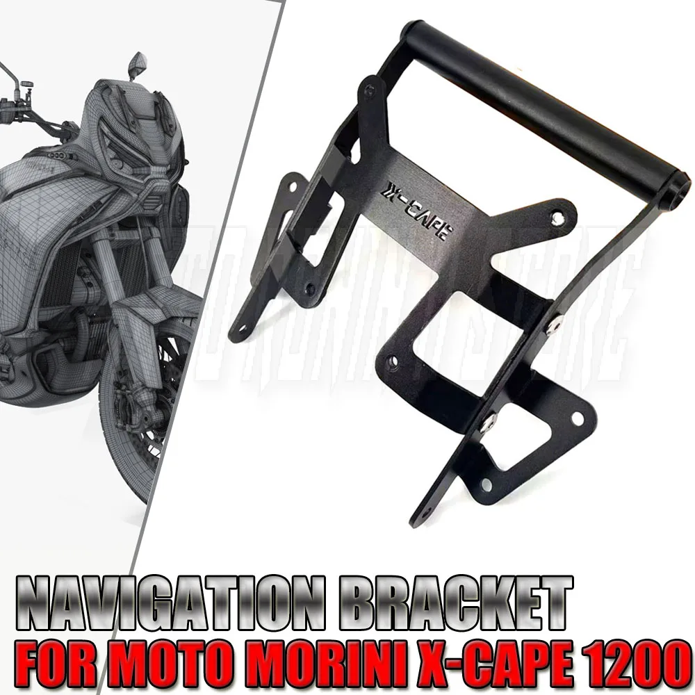 For Morini X Cape X-Cape 1200 XCape 1200 Motorcycle Navigation Bracket Phone Holder GPS Plate Support Mount Bracket Dashcam Rack