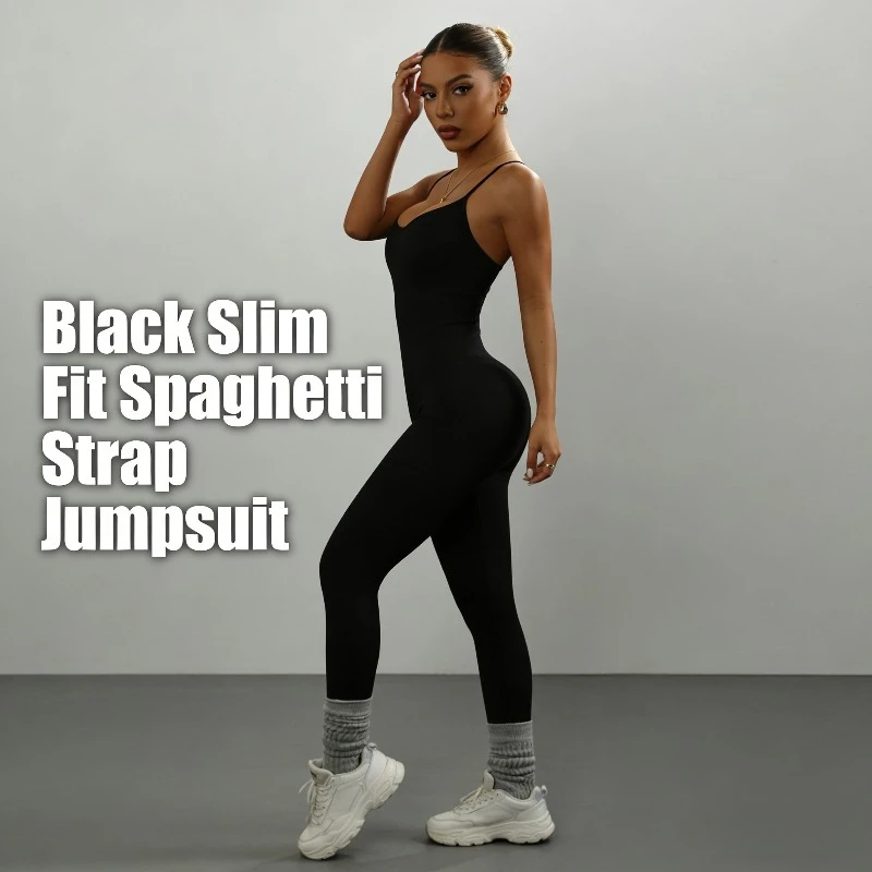 

2025 Autumn/Winter Tight Yoga Jumpsuit Quick-Dry Fitness Yoga Bodysuit