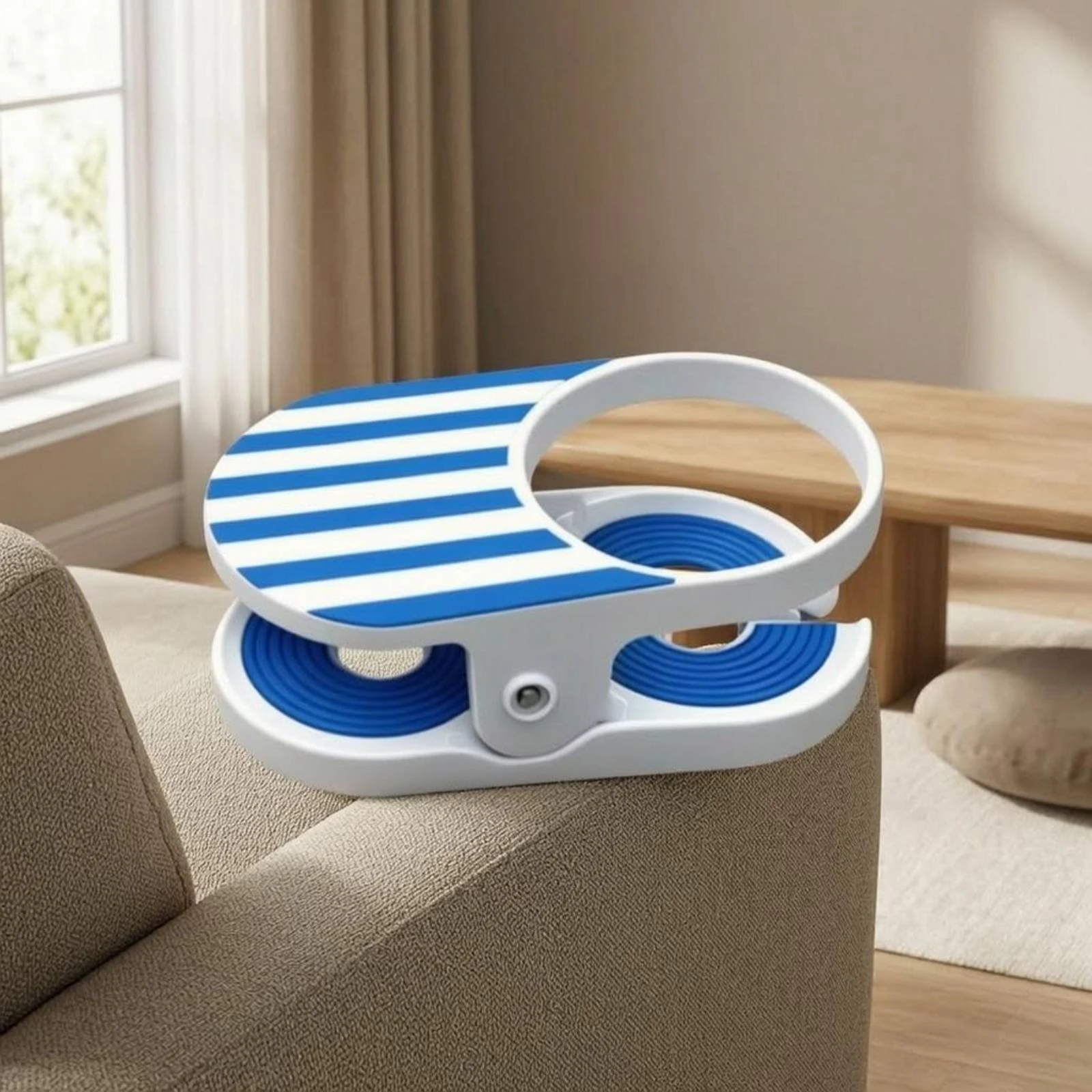 Couch Cup Holder Tray Hinged Sofa Arm Cup Holder Sofa Arm Tray Easy to Clean Home Accessory Anti-Slip