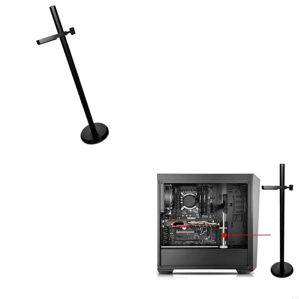 E1PF Graphics Card GPU Support Bracket GPU Sag Bracket Video Card Stand GPU Holder Graphics Card Support Base