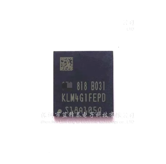 10/PCS LOT KLM4G1FEPD-B031 KLM4G1FEPD FBGA153 100% new original