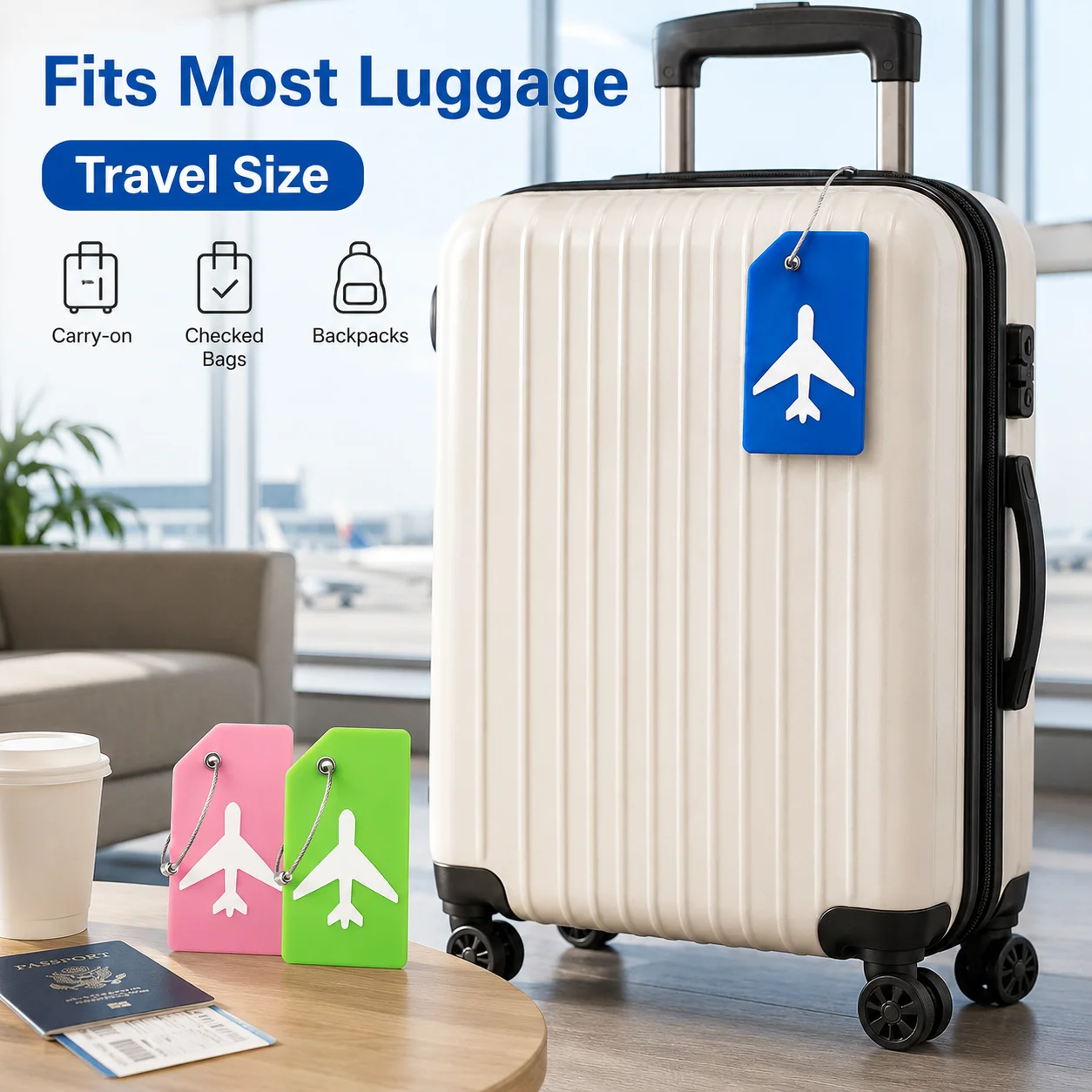 2/5PCS Silicone Travel Luggage - огляд і ціна Travel Accessories Name