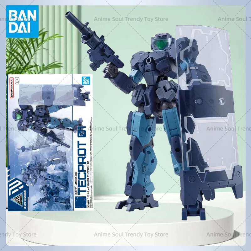 

Оригинальный набор для сборки модели Bandai GUNDAM 30MM eEXM-23 TECPROT 01 1/144, аниме-фигурка, игрушки для сборки, подарки для мальчиков AS