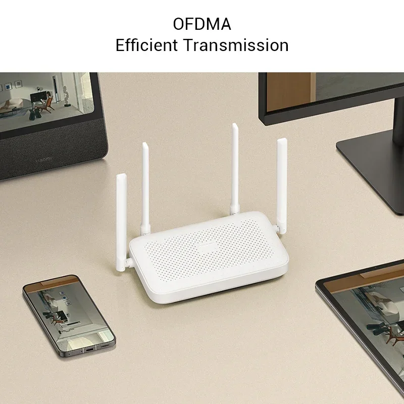 Xiaomi Router AX1500 2.4G/5.0GHz WiFi 6 Dual Band Mesh WiFi 6 Repeater Children Online Protection APP Control