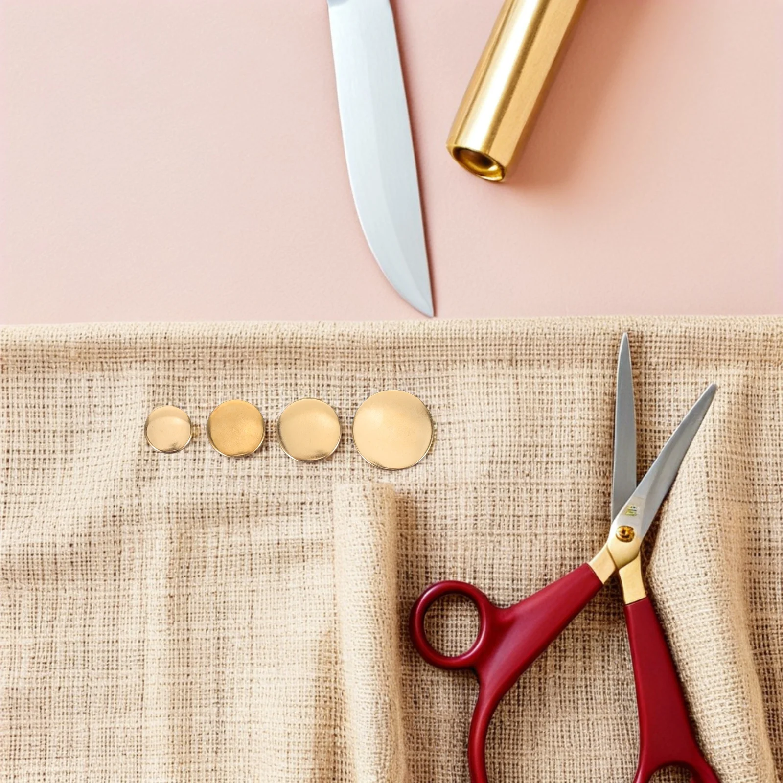 

80Pcs Copper Gold Round Buttons Vintage Style Sewing Replacement for Uniforms Jackets Coats Suits Craft Clothes Buttons