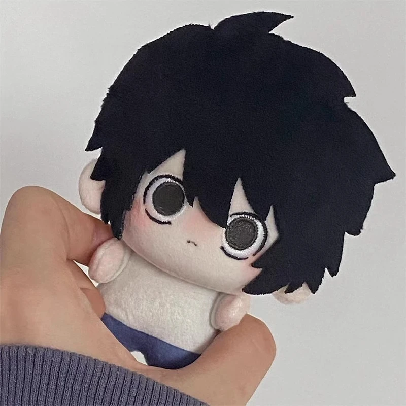 Anime 10CM Kawaii DEATH NOTA L Plushies entorno de peluche muñeca de algodón de dibujos animados regalo de cumpleaños y Navidad regalo Kawaii mascota Dango