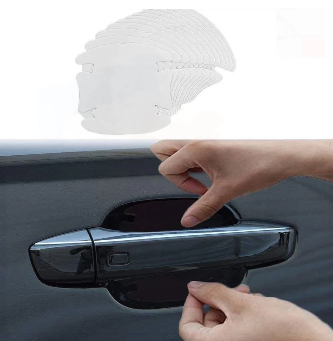 Accesorios de protección de manija de coche para Fiat 500X Argo 500L 124 Tipo Qubo Panda Mobi