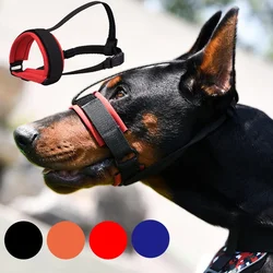 Breathable Dog Muzzle for Anti-biting Dog Mouth Cover For Small Medium Large Dogs Outdoor Safe Muzzle Soft Pet Muzzle