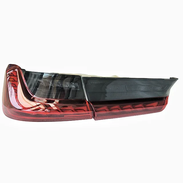 

CY Car Light 2019-2021 LED Tail Lamp 320i 325i 330i Rear Brake Reverse Taillight Assembly for BMW 3 Series G20 G28 12 Red ABS+PC