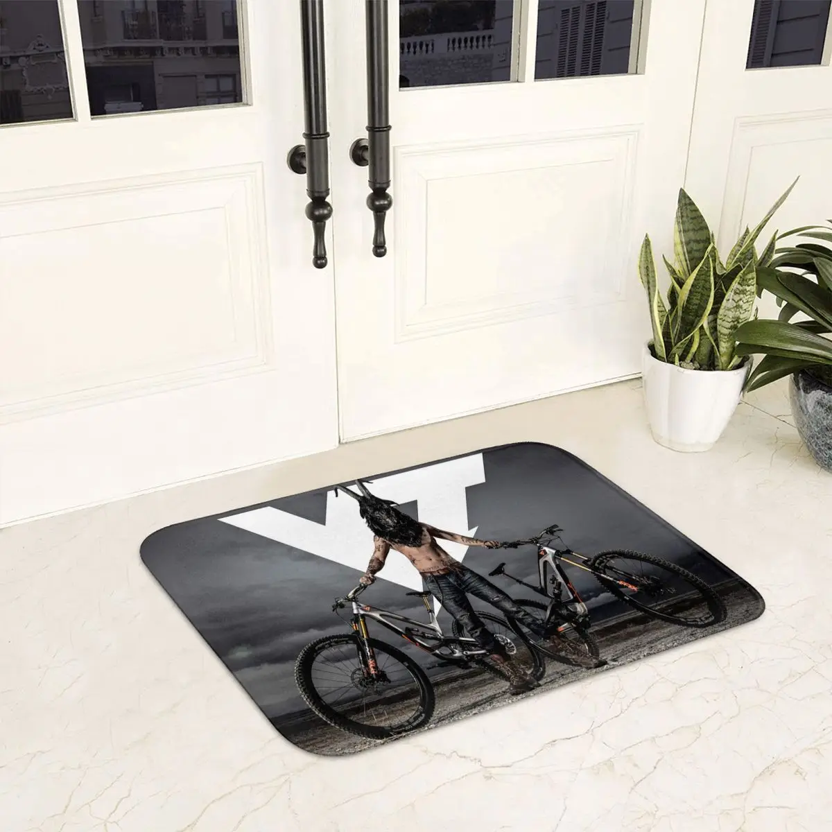 YT Industries Anti-slip Doormat Floor Mat Antiwear Carpet Rug for Kitchen Entrance Home Bedroom Footpad Mats