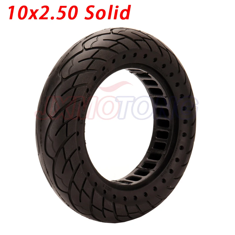 

10Inch Solid Tire 10X2.5 10x2.50 For Nine Bot Kugoo M4 MAX G30 Electric Scooter Polka Dot Inner Honeycomb Tire Rubber Part