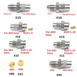 BATTLE  BEE Automobile Modification Accessories Stainless Steel Joint AN3/AN4 Quick Joint Brake Oil Pipe Connector Brake Joint