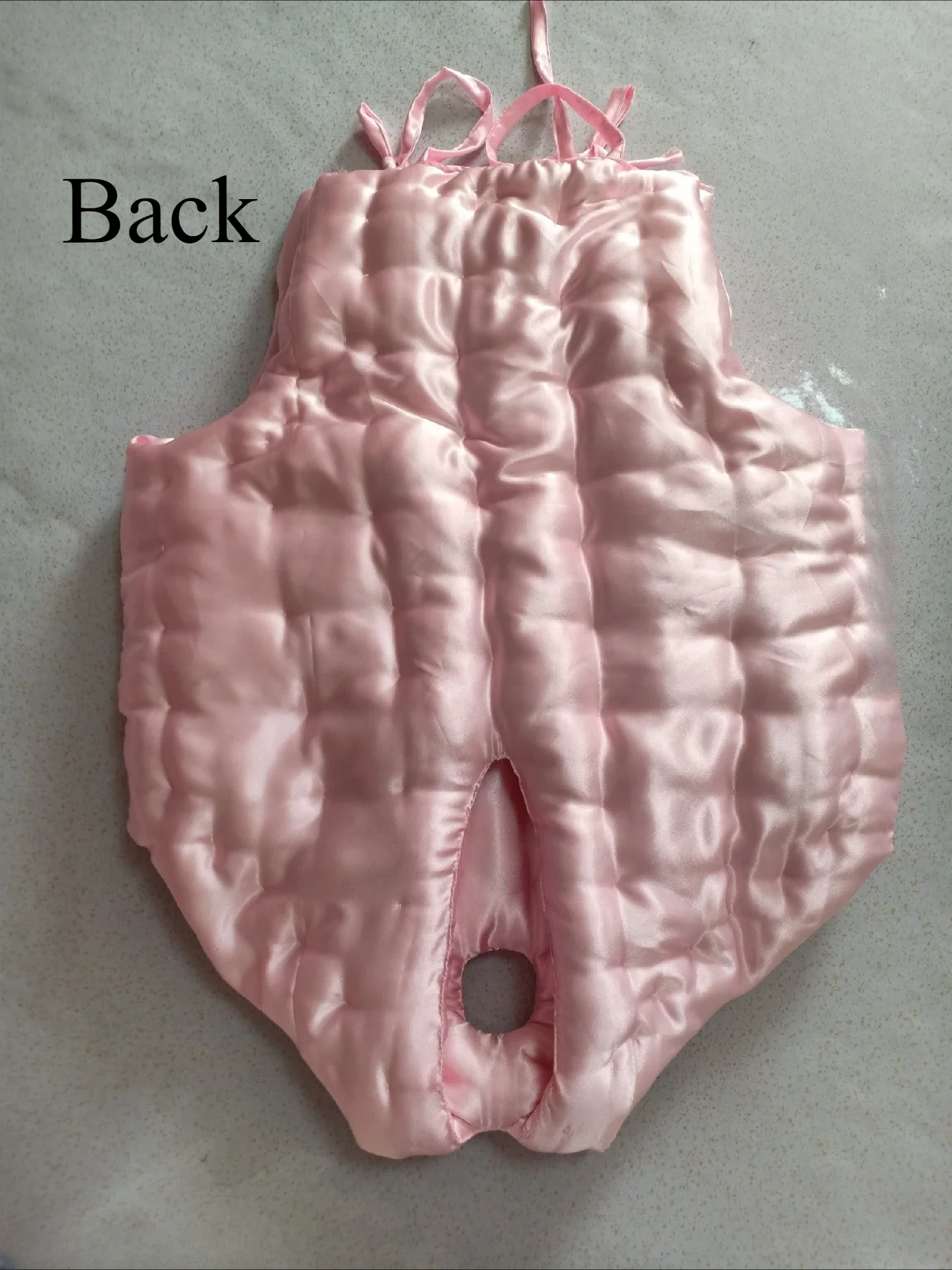 

Male Pink Touch Briefs Show Underwear Club Sexy Costumes Private Party Bellyband Panties Handmake Personality Crazy Open Crotch