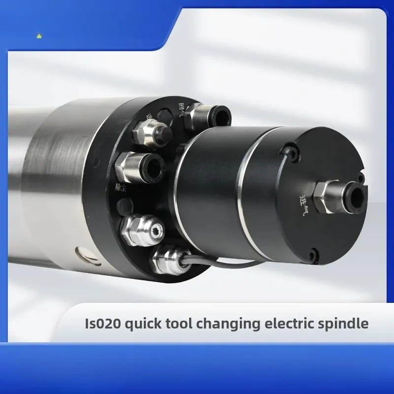 

ISO20 pneumatic tool change 80mm engraving high speed electric spindle high precision machining cnc numerical