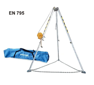 aluminum rescue tripod for confined space