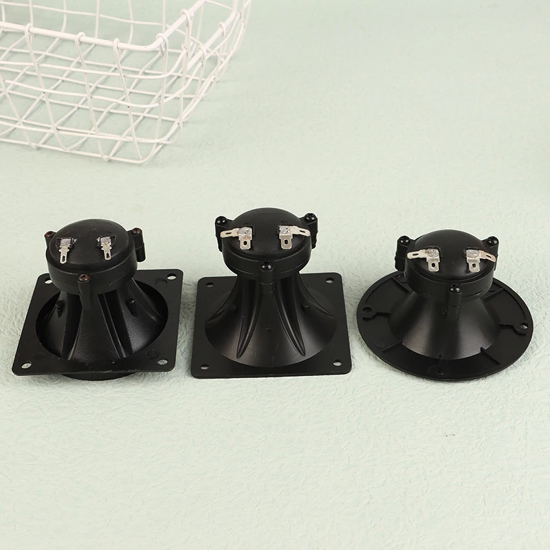 2Pcs Tweeters 85MM Piezoelectric Tweeter Loudspeaker Ceramic Buzzer Treble Square Audio Speaker