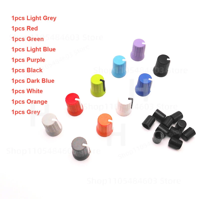10 Uds. Tapas de perilla giratoria para controlador Pioneer DDJ-SB SR SX RX T1 S1 WEGO ERGO