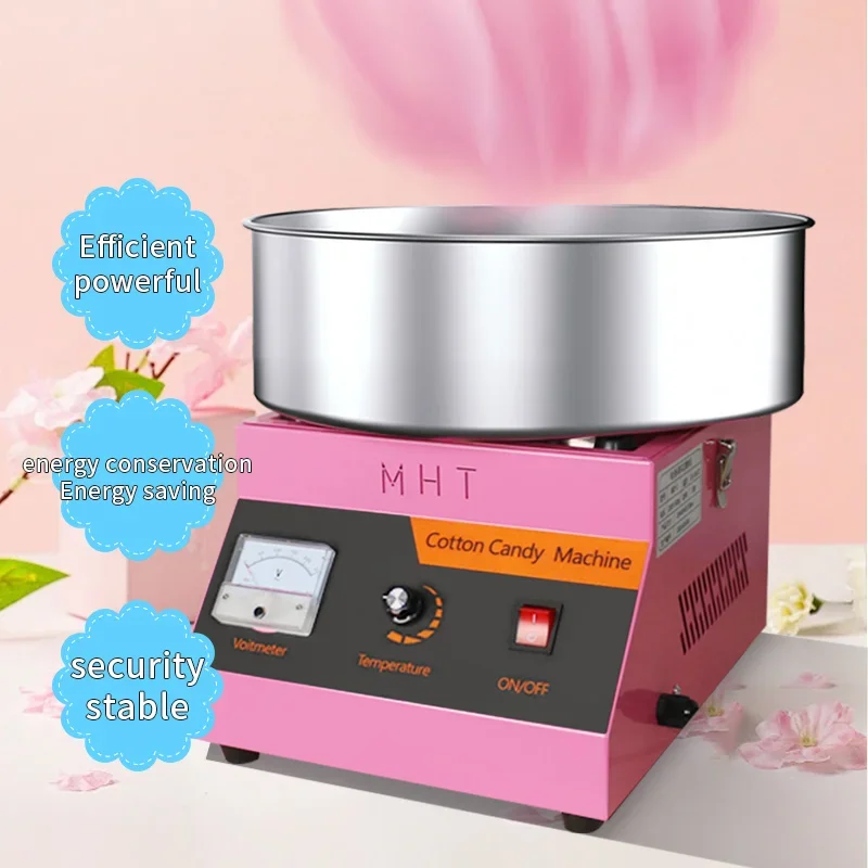 Widely Used Good Price Floss Maker Manufacturing Cheap Professional Automatic Pink Stand Cotton Candy Floss Sugar Machine