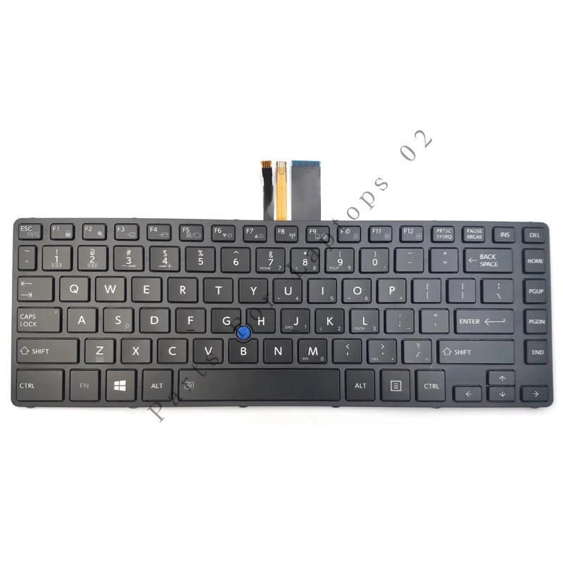 pp New For Toshiba Portege R30-30 Series Laptop Keyboard US Black With Backlit P000684310 G83C000GU5US