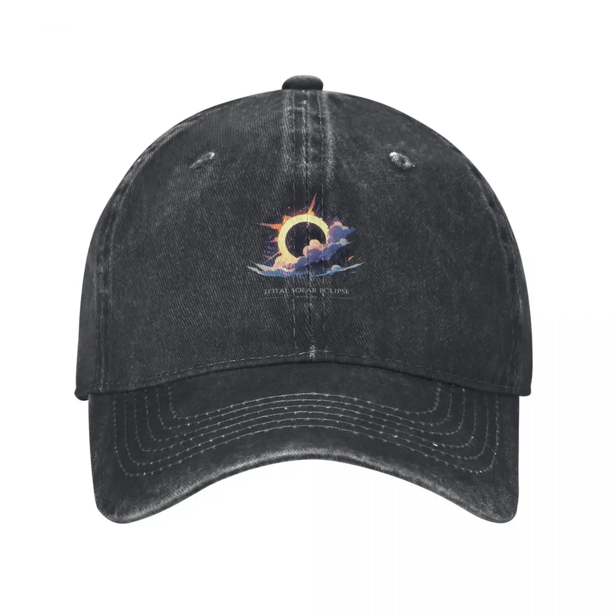 

Celestial Total Solar Eclipse, Total Solar Eclipse Astronomy Art Baseball Cap Golf Wear hard hat Women Beach Fashion Men's