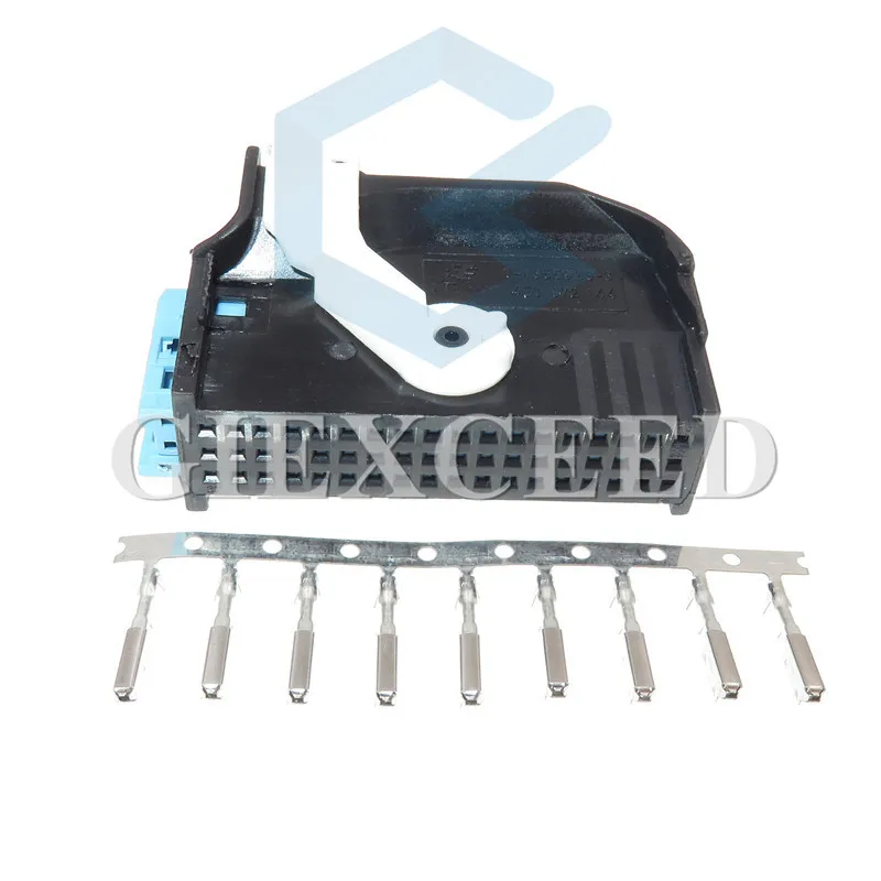 1 Set 54 Pin 4E0 972 144 Automotive Connector 4E0972144 ECU AC Assembly For Bluetooth Plug A6 A4 A8 C6 8k