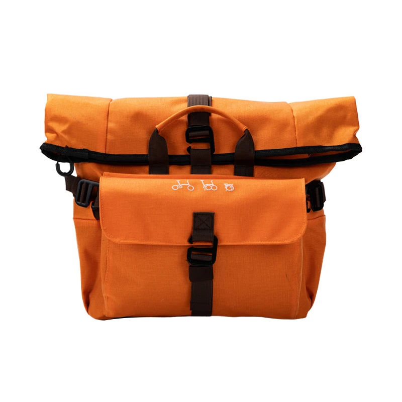 AliExpress NONE Cycling Storage Bag Fit For Brompton Dahon Folding Bike With Pig Nose Waterproof  Multifunctional 16L Large Capacity Bag