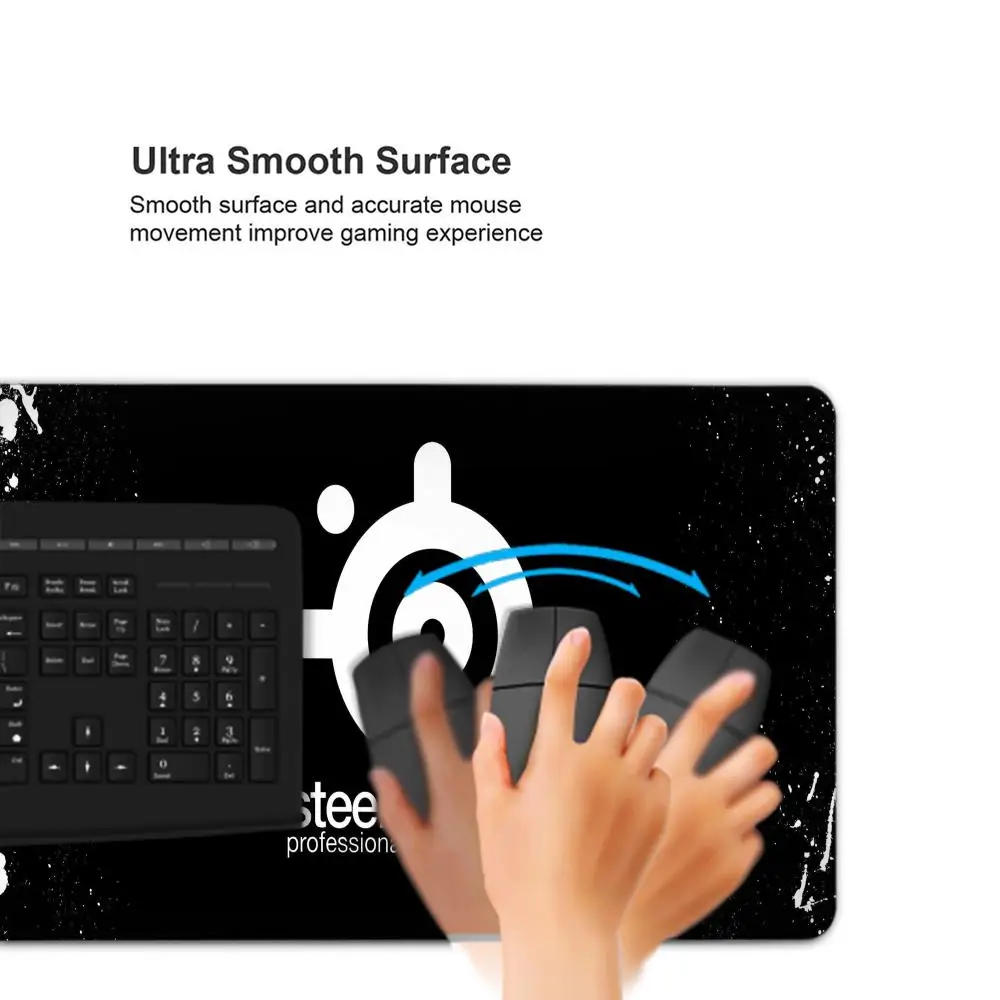 Muismat Xxl Steelseries Mousepad Bureaumat Gamer Desktop Accessoires Spelmatten Verlengde Deskmat Groot Tapijt Kantoor Anime Mause