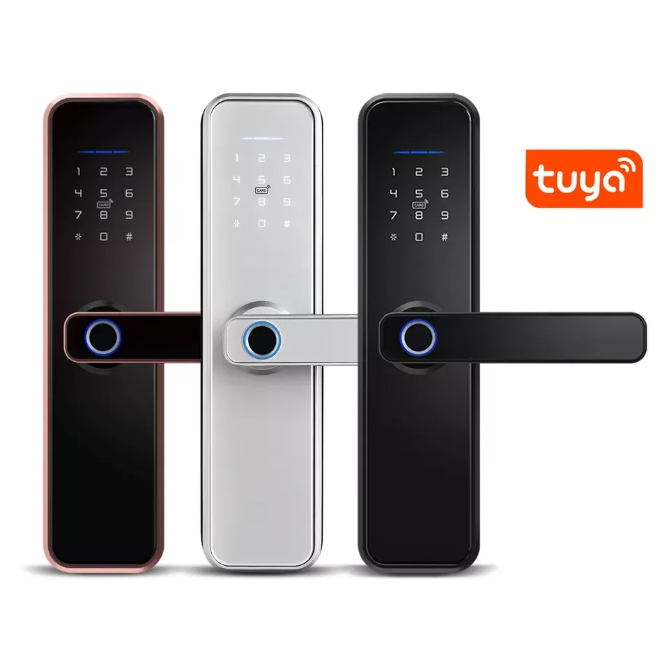 Tuya Smart Home Digital Lock TT Lock APP Unlock Key Card Fingerprint Smart Lock