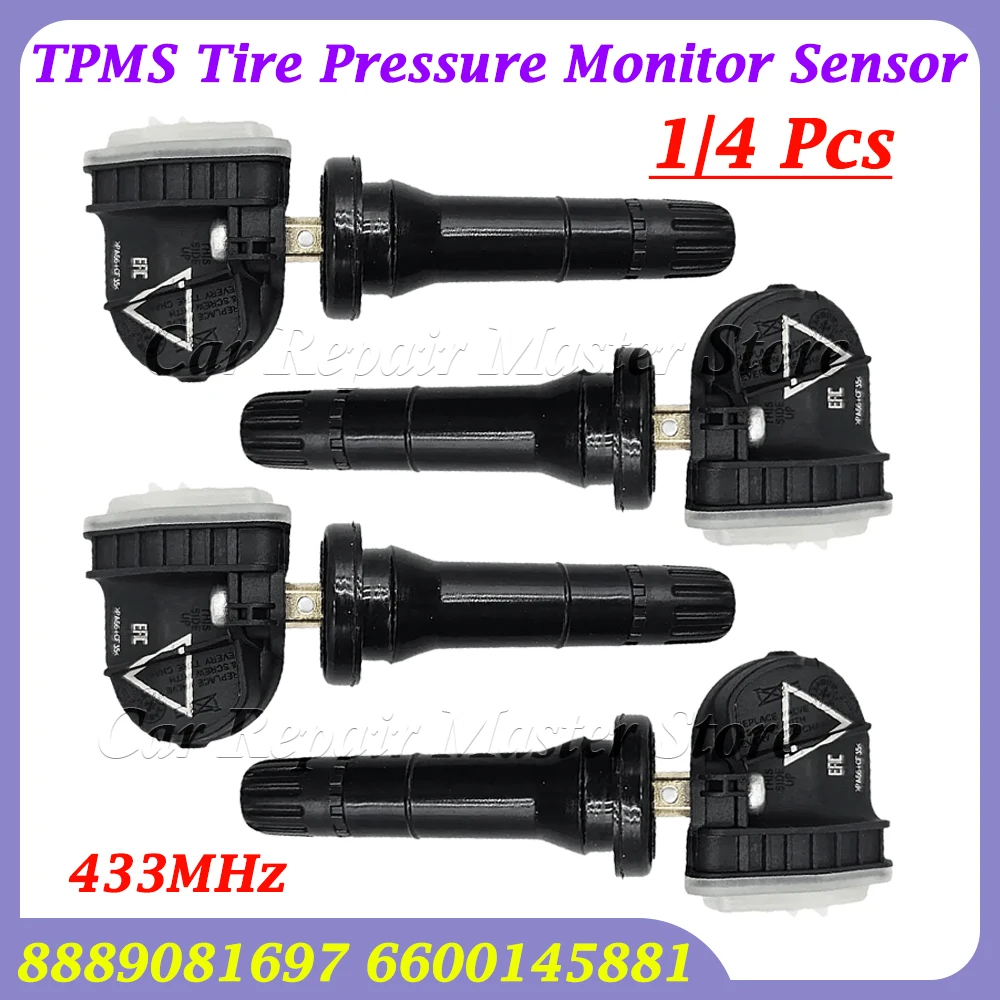 For Geely FY11 Monjaro Atlas Emgrand Manjaro Geometry A C 8889081697 6600145881 433MHz TPMS Tire Pressure Monito Sensor