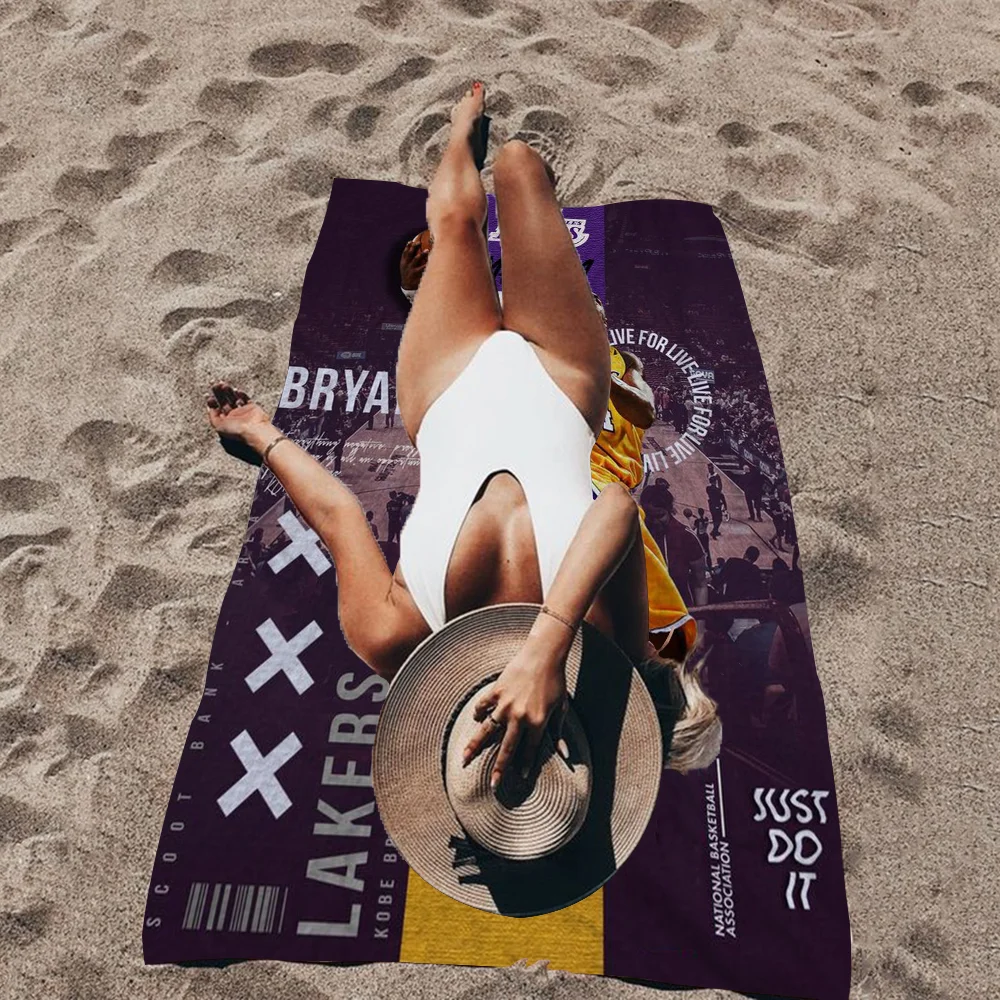 

Famous Basketball Player Celebrities Big Microfiber Beach Towels Quick Dry Towel Sand Beach Towels Pool Towel For Travel Pool