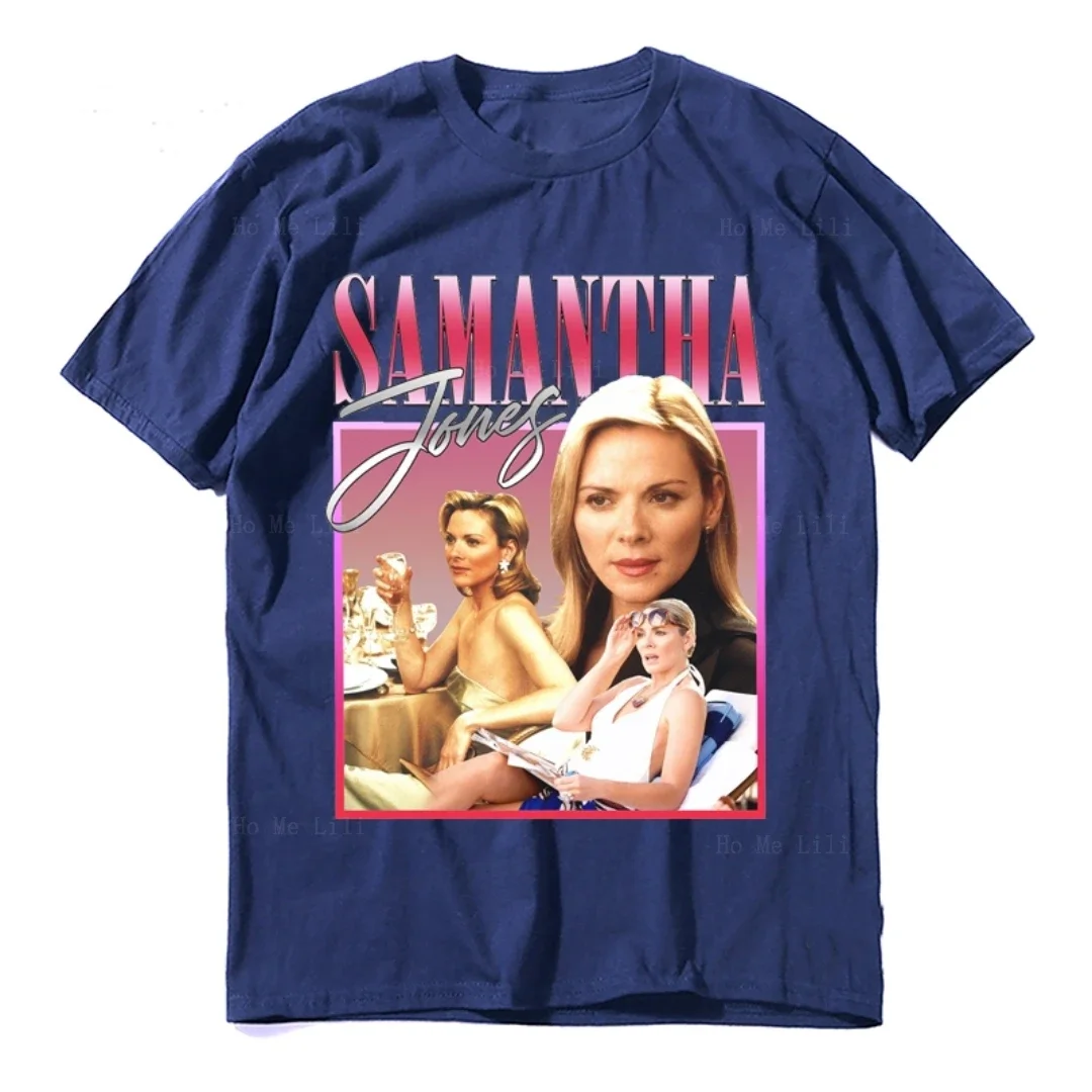 Samantha Graphic Men Sex And The City For Women For Satc Fans Vintage 90s Inspired T Shirt Gift Dropship Clothing