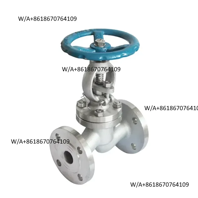 durable Class 2500 3 Inch DN80 Cast Steel Stainless Steel Manual Bellow Seal Globe Valve for Steam