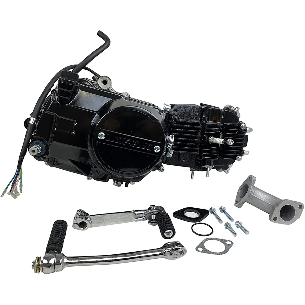 

Lifan 125cc Engine Motor Kits Air Cooled Clutch CRF50 XR50 CRF XR 50 70 Dirt Pit Bike - Black