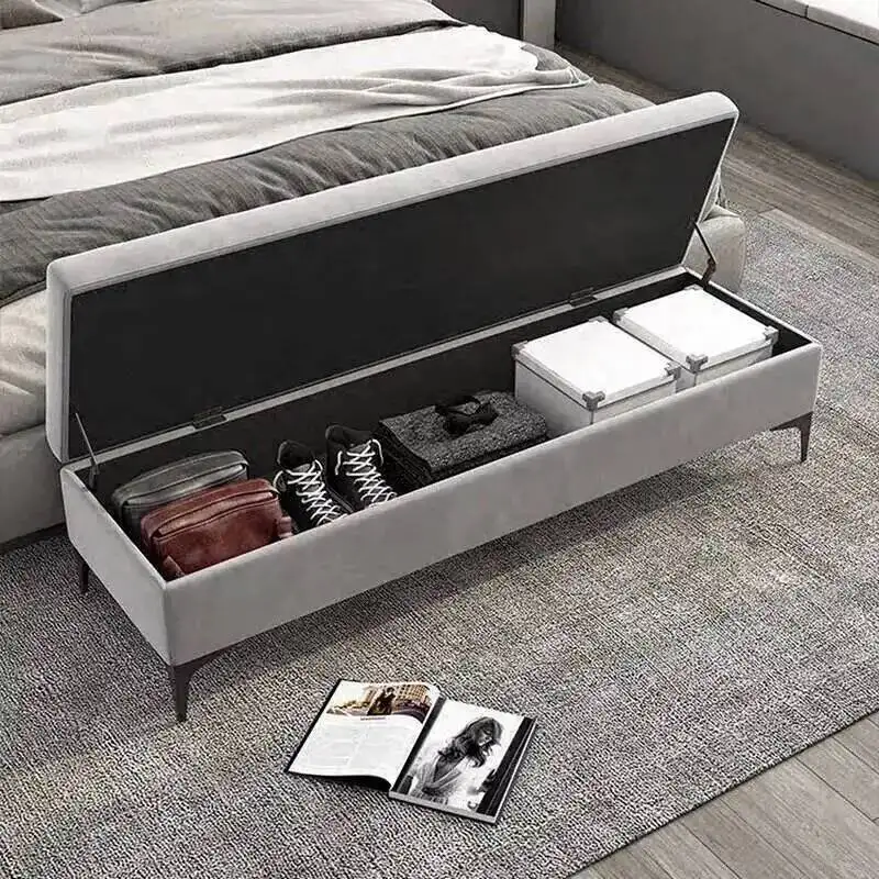 

Светильник для хранения, дизайнерская роскошная кровать, фланелевая обувь для пеленания, табуреты, стойки для обуви для спальни, домашняя гостиная, диван, подставка для ног