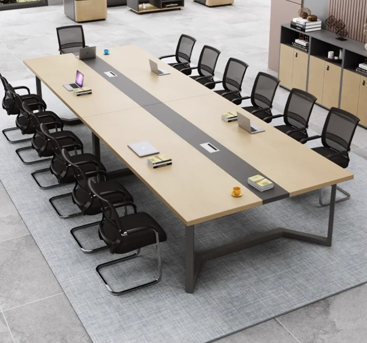 

High Quality Modern Office Furniture Meeting Table Conference Chair Table Set Boardroom Table Large