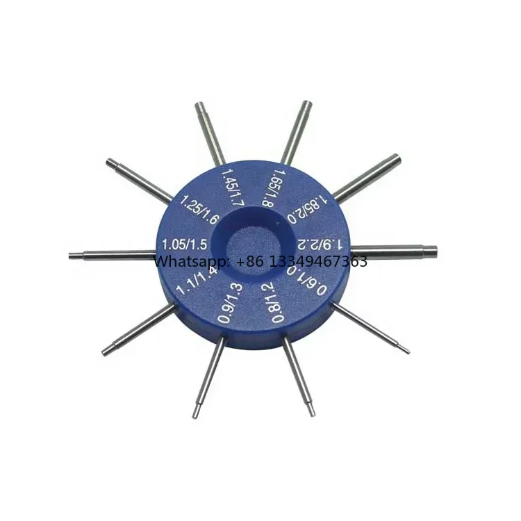 

Optical lens hole gauge Eyeglass measurement
